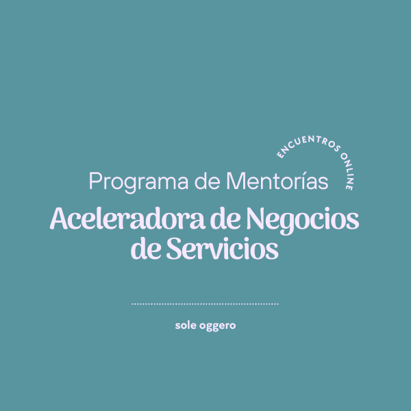 programa aceleradora de negocios de servicios